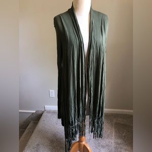 Lightweight Fringed Duster